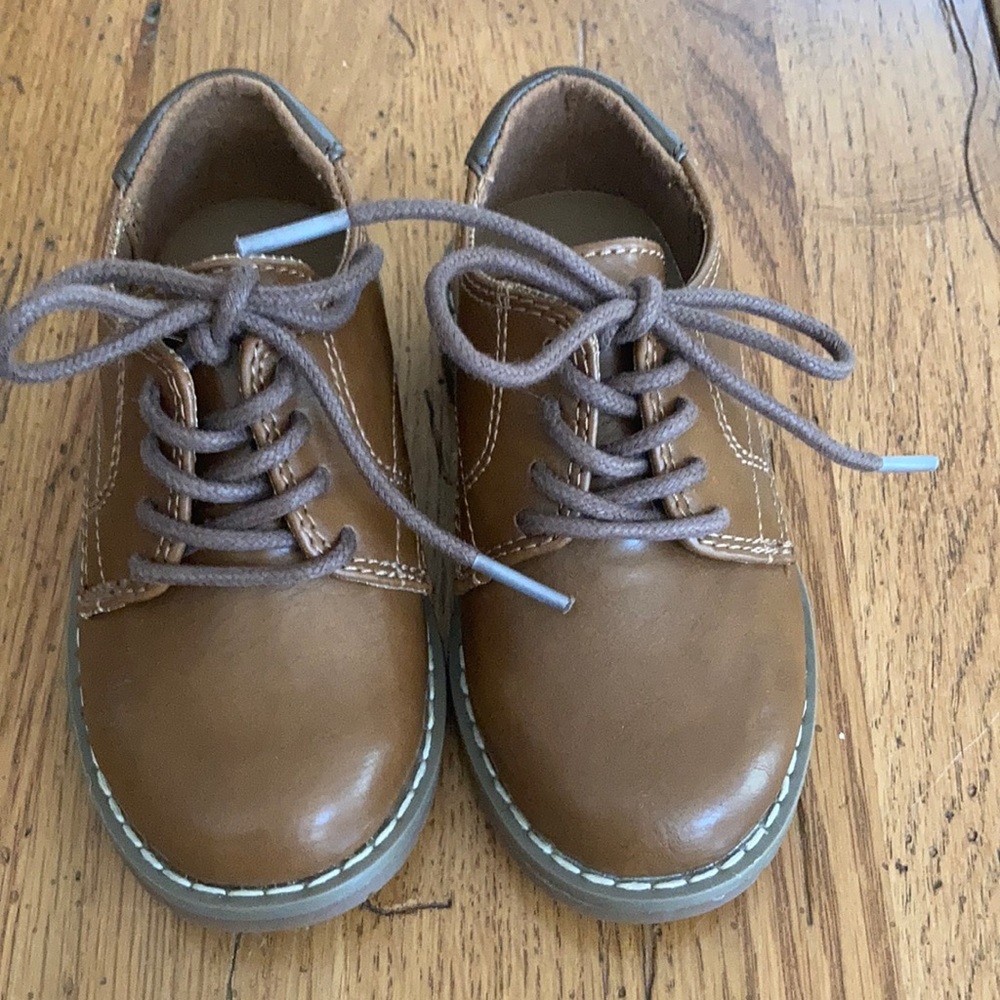 Brown Oxford Shoe Toddler 8 NEW!